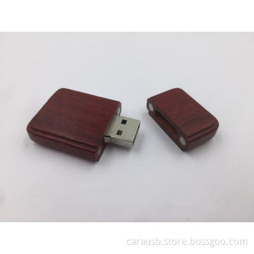 Carausb custom Mahogany usb drives redwood flash memory sticks